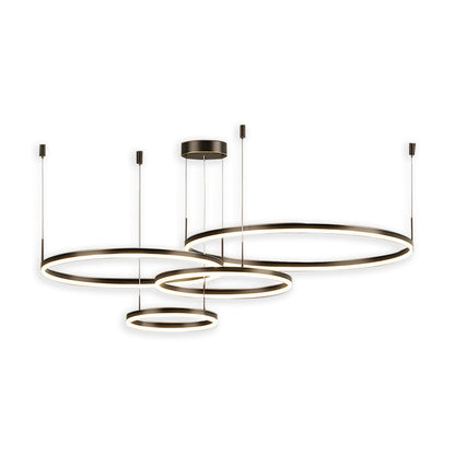 Eloer Modern Wireless Ring Chandelier Ceiling Lamp