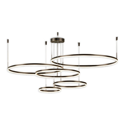 Eloer Modern Wireless Ring Chandelier Ceiling Lamp