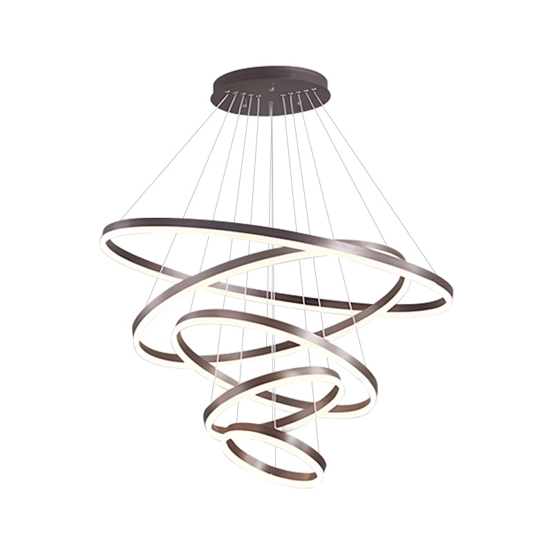 Eloer Tiered Ring Chandelier for Dining Room
