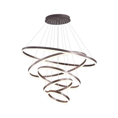 Eloer Tiered Ring Chandelier for Dining Room