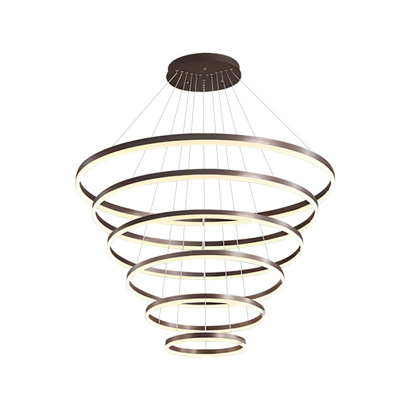 Eloer Tiered Ring Chandelier for Dining Room
