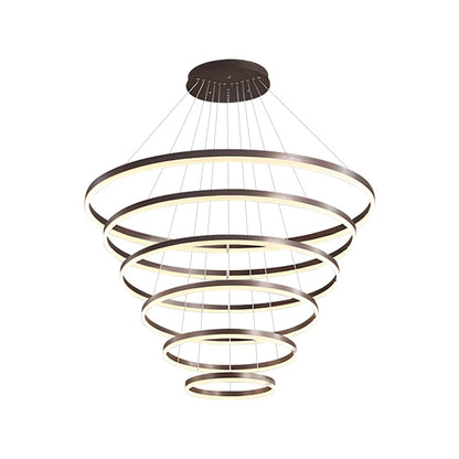 Eloer Tiered Ring Chandelier for Dining Room