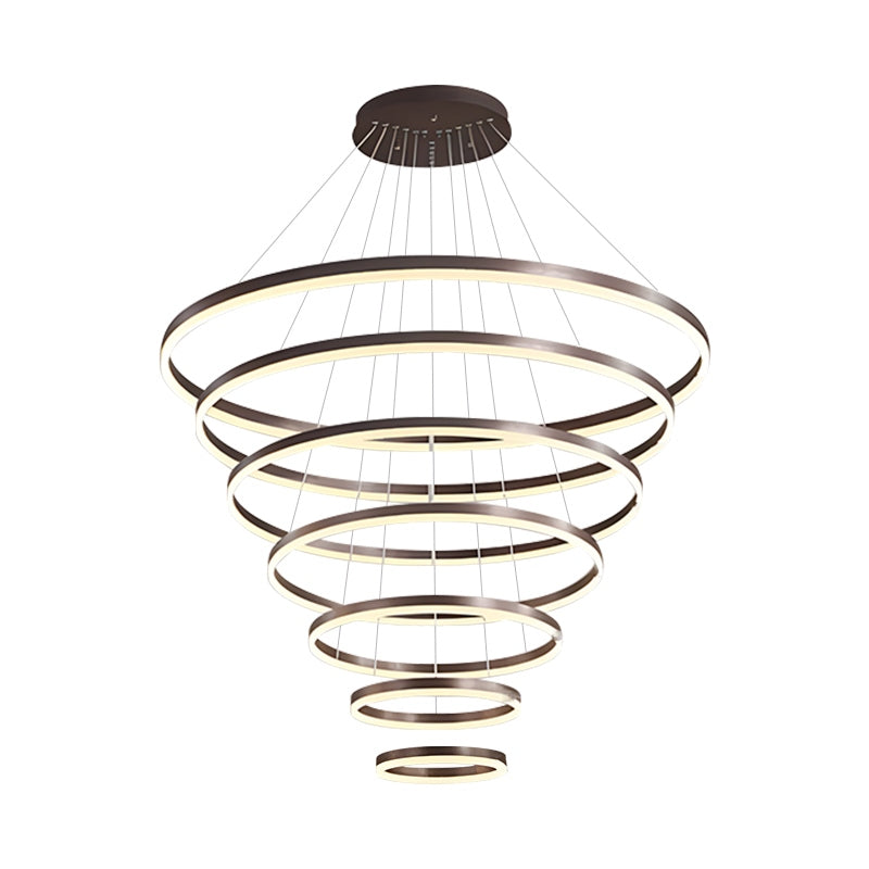 Eloer Tiered Ring Chandelier for Dining Room
