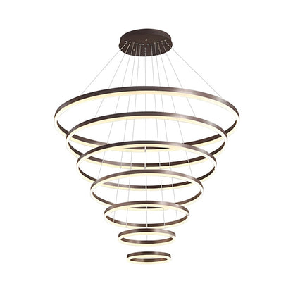 Eloer Tiered Ring Chandelier for Dining Room
