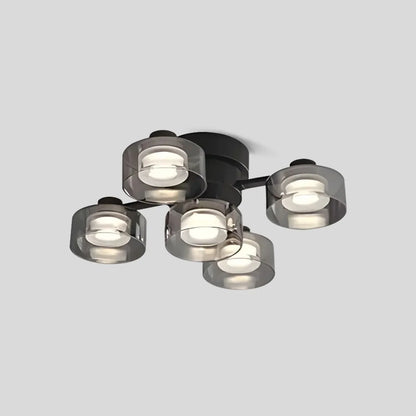 Eloer Light Luxury Creative Glass Chandelier