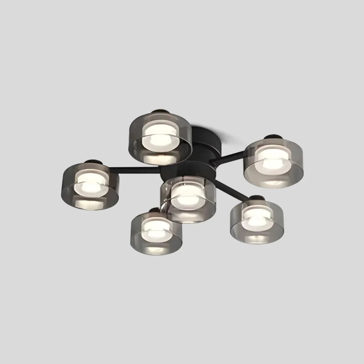 Eloer Light Luxury Creative Glass Chandelier