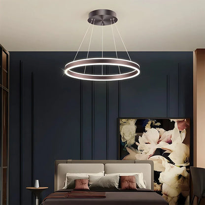 Eloer Circle Layered Living Room Chandelier
