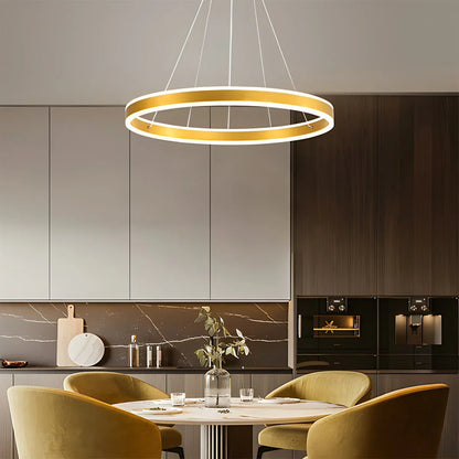 Eloer Circle Layered Living Room Chandelier