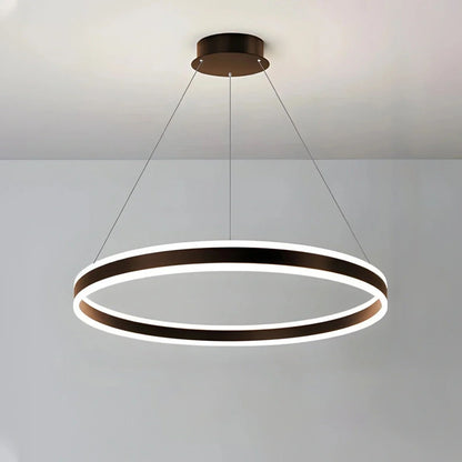 Eloer Circle Layered Living Room Chandelier