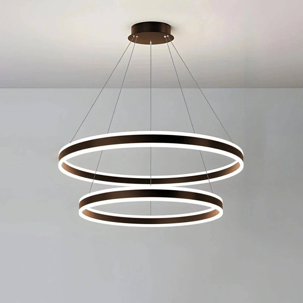 Eloer Circle Layered Living Room Chandelier