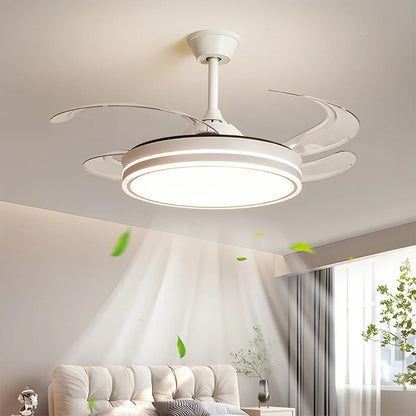 Eloer Modern Ceiling Fan with LED Light & Remote Control
