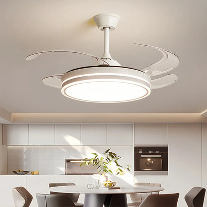 Eloer Modern Ceiling Fan with LED Light & Remote Control
