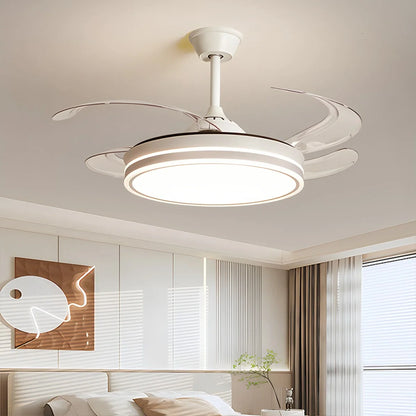 Eloer Modern Ceiling Fan with LED Light & Remote Control