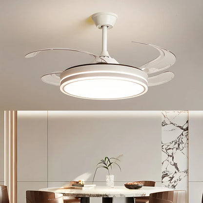 Eloer Modern Ceiling Fan with LED Light & Remote Control