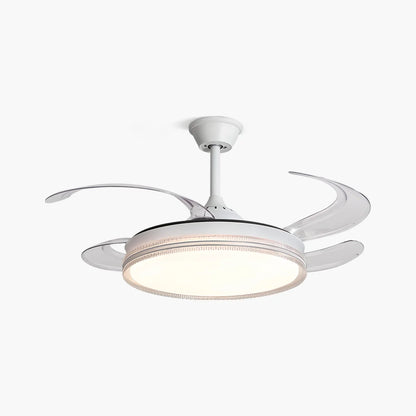 Eloer Modern LED Ceiling Fan Lights with Remote Control