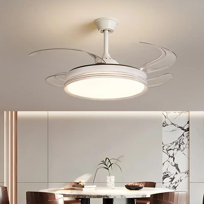Eloer Modern LED Ceiling Fan Lights with Remote Control