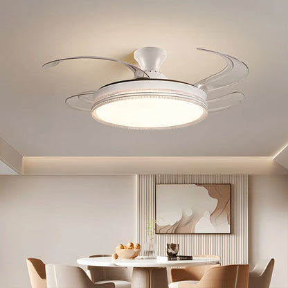Eloer Modern LED Ceiling Fan Lights with Remote Control