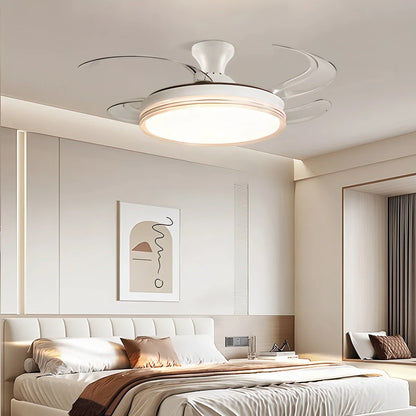 Eloer Modern LED Ceiling Fan Lights with Remote Control