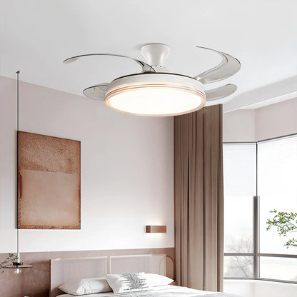Eloer Modern LED Ceiling Fan Lights with Remote Control