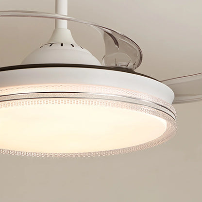 Eloer Modern LED Ceiling Fan Lights with Remote Control