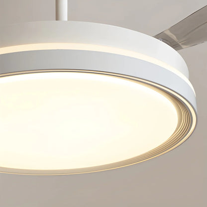 Eloer Modern Silent Remote Control Ceiling Fan with Light