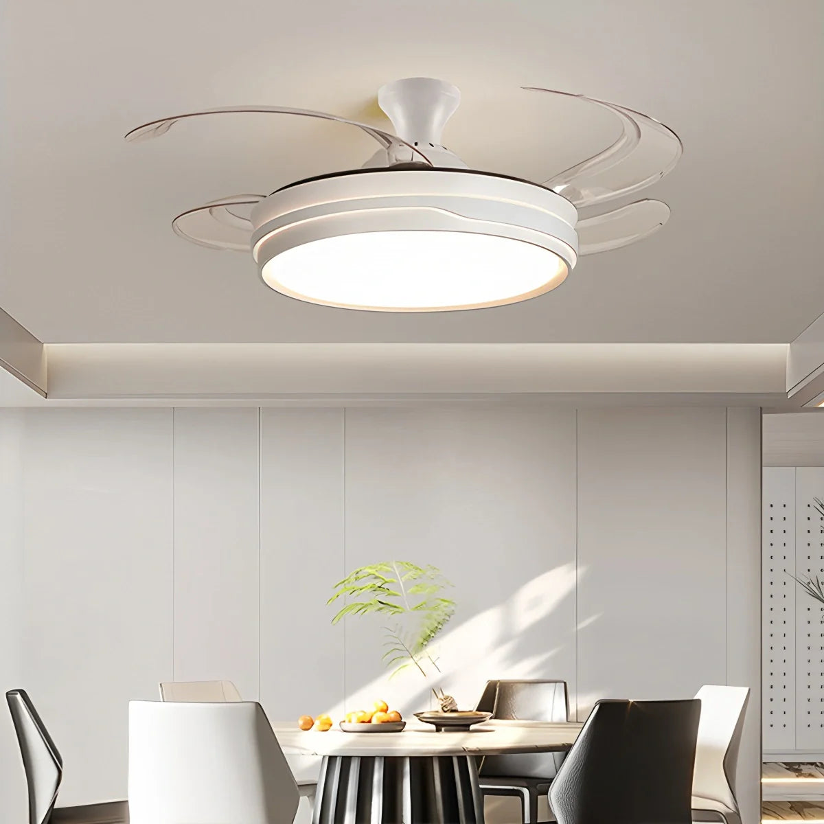Eloer LED Ceiling Fan Light with Remote Control