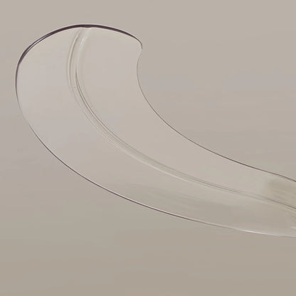 Eloer Modern White Ceiling Fan with Light