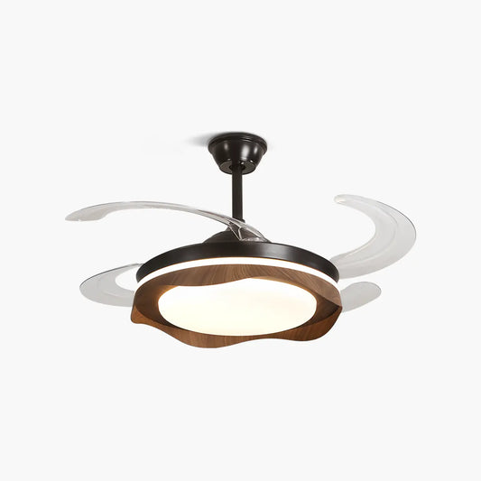 Eloer Retractable Blade Ceiling Fan with Light