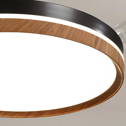 Eloer Retractable Blade Ceiling Fan with Light