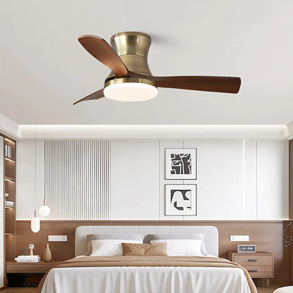 Eloer Modern 5-leaf Remote Control Ceiling Fan Light