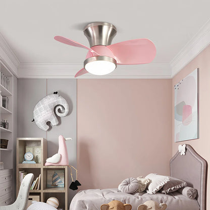 Eloer Simple Ceiling Fan Light for Children's Room