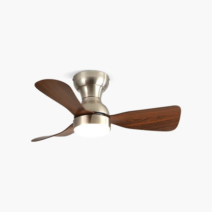 Eloer Small Size Indoor Ceiling Fan Light with Remote