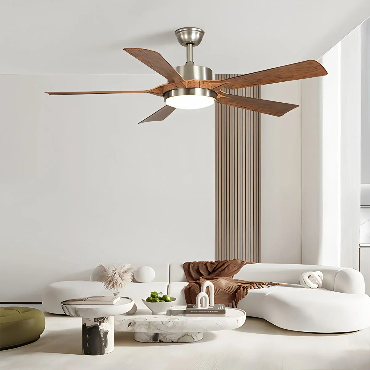 Eloer Dimmable Ceiling Fan with Light & Remote Control