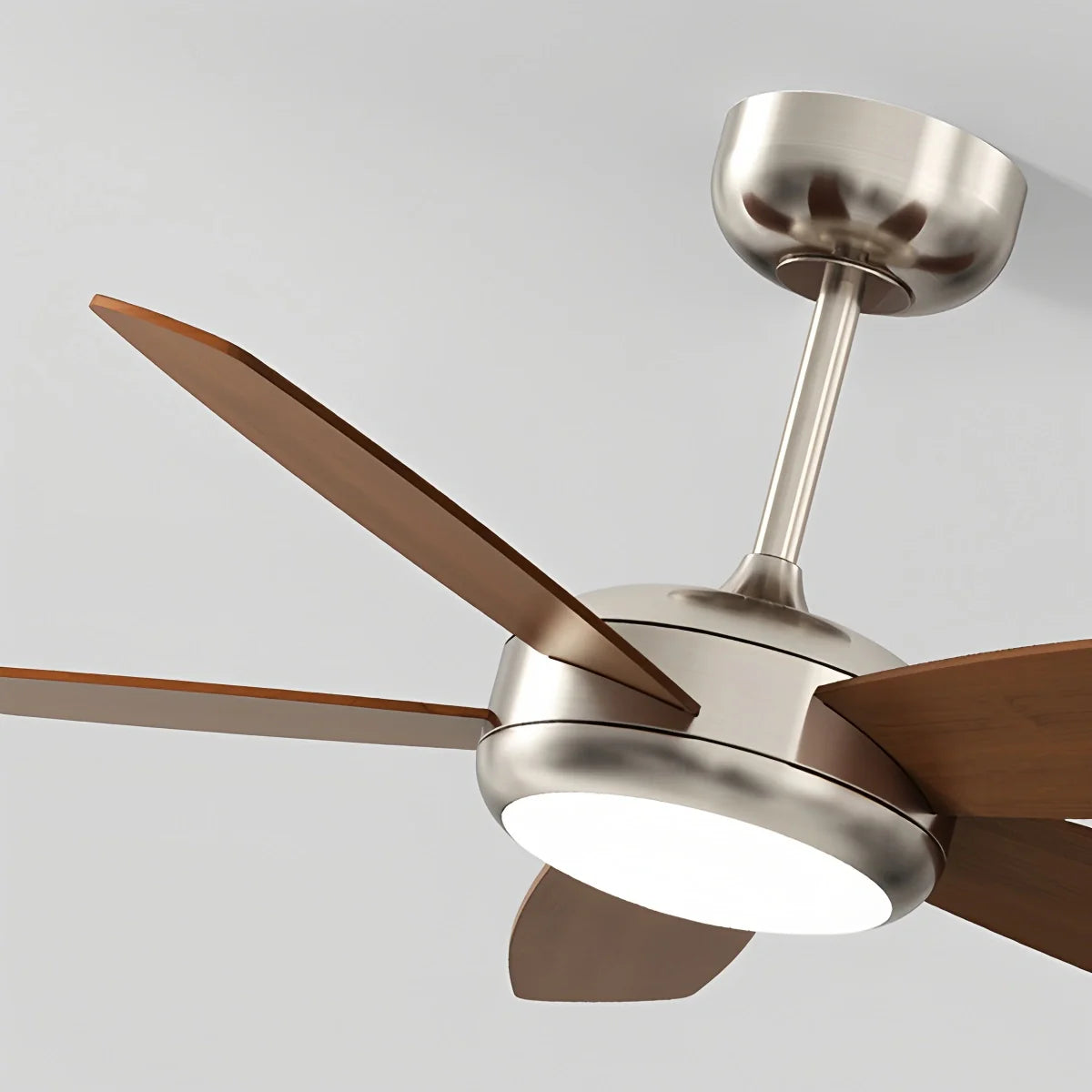 Eloer Retro American Style 5-blade Ceiling Fan Light