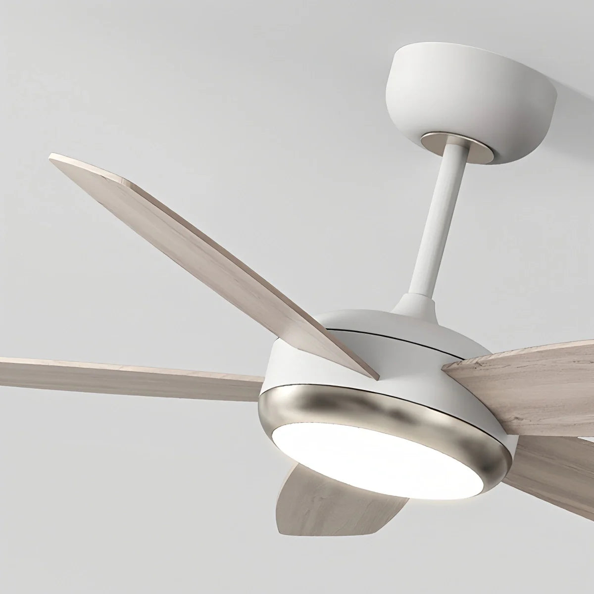 Eloer Retro American Style 5-blade Ceiling Fan Light