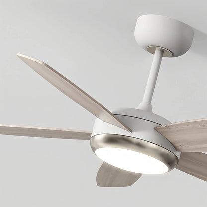 Eloer Retro American Style 5-blade Ceiling Fan Light