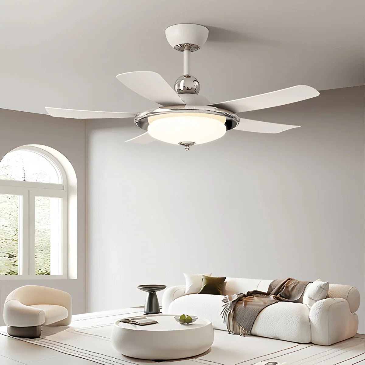 Eloer Silent Ceiling Fan with Light & Remote Control