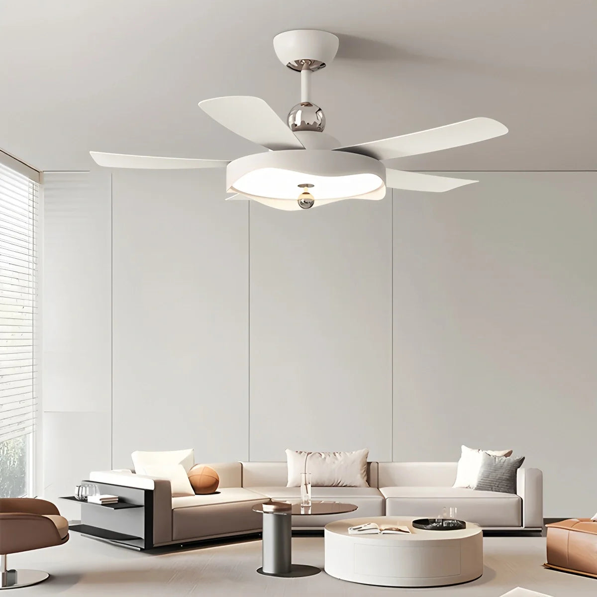 Eloer Silent Ceiling Fan with Light & Remote Control