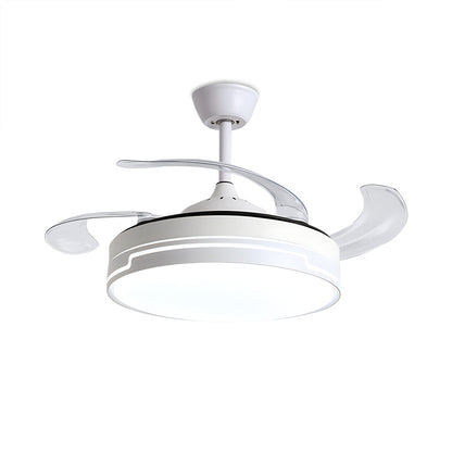 Luvori Remote Minimalist Hugger Ceiling Fan Light