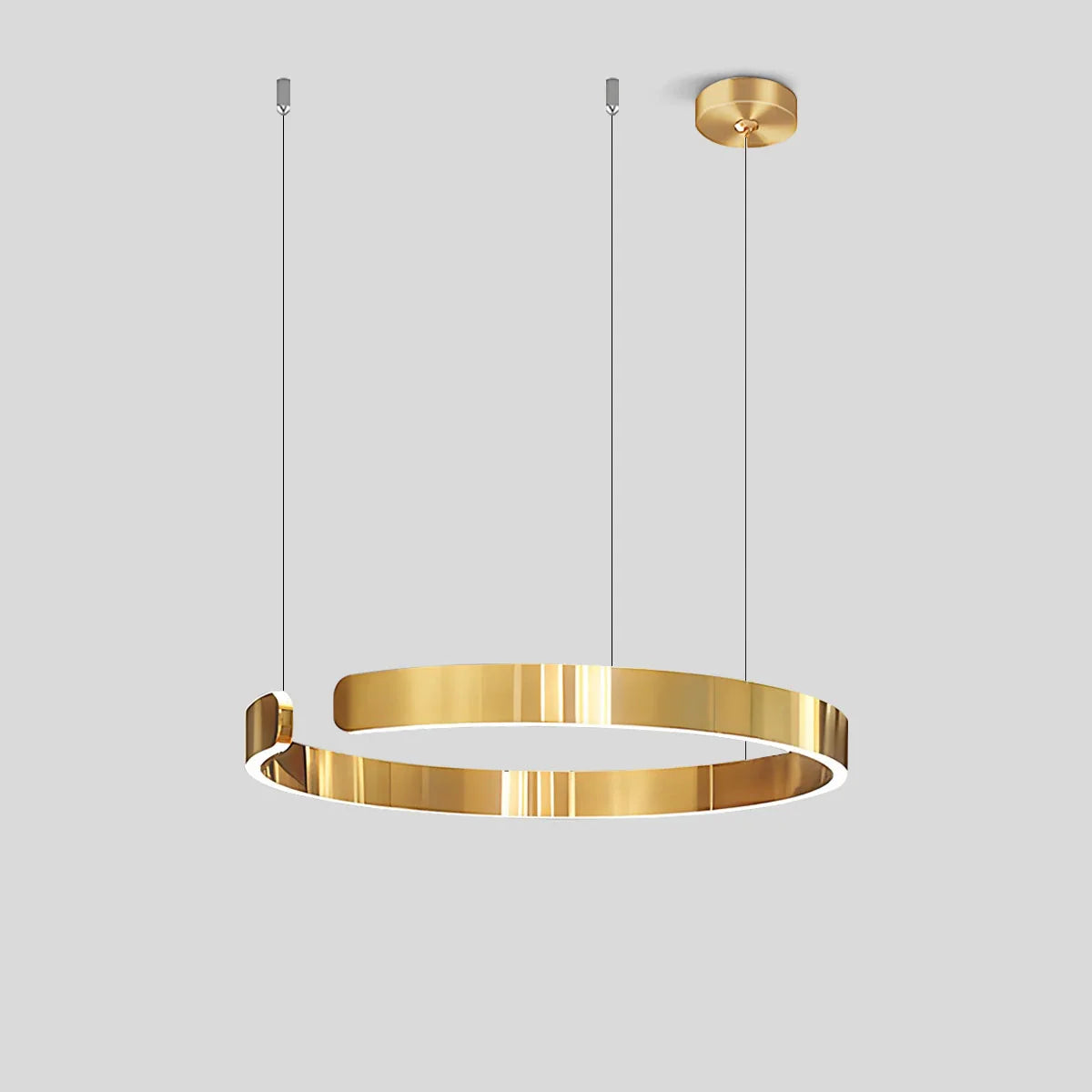 Eloer Modern Ring LED Chandelier for Living Room