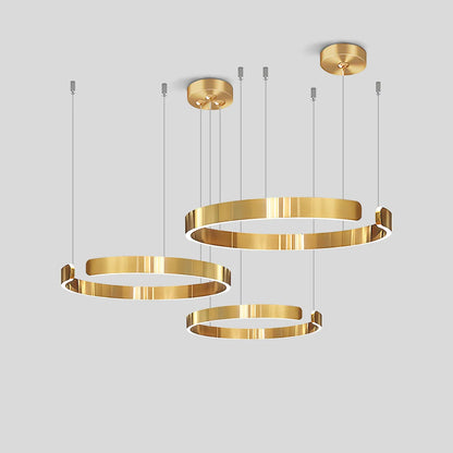 Eloer Modern Ring LED Chandelier for Living Room