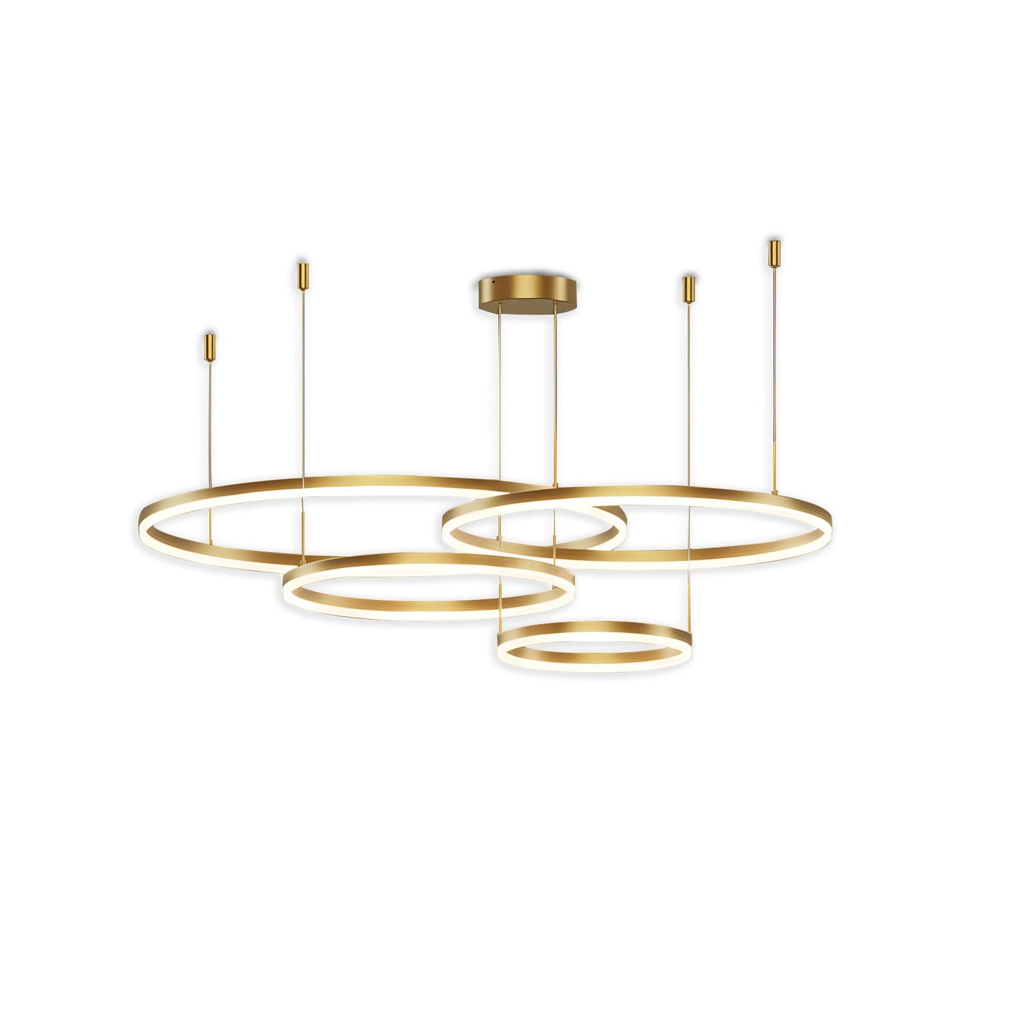 Eloer Modern Wireless Ring Chandelier Ceiling Lamp