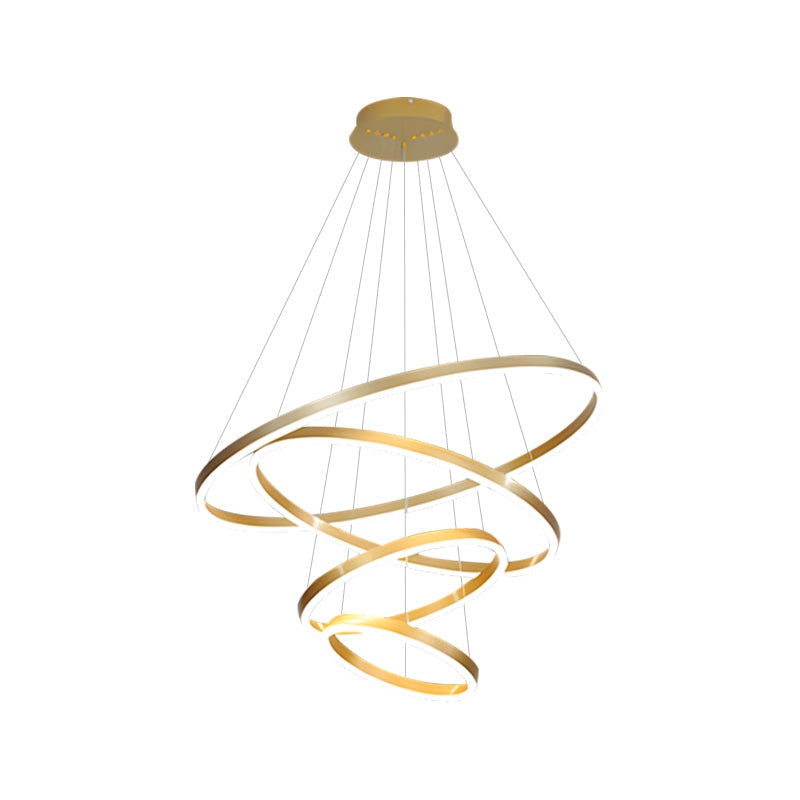Eloer Tiered Ring Chandelier for Dining Room