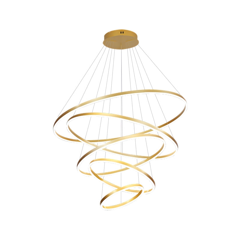 Eloer Tiered Ring Chandelier for Dining Room
