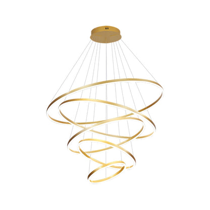Eloer Tiered Ring Chandelier for Dining Room