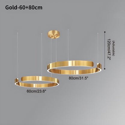 Eloer Modern Ring LED Chandelier for Living Room