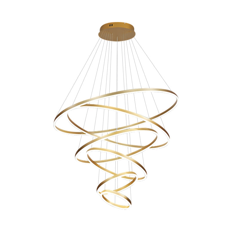 Eloer Tiered Ring Chandelier for Dining Room