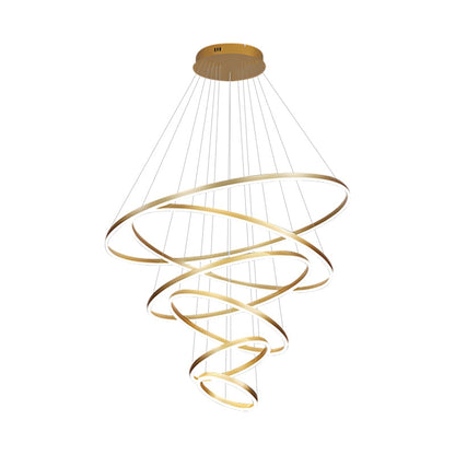 Eloer Tiered Ring Chandelier for Dining Room
