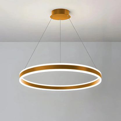 Eloer Circle Layered Living Room Chandelier
