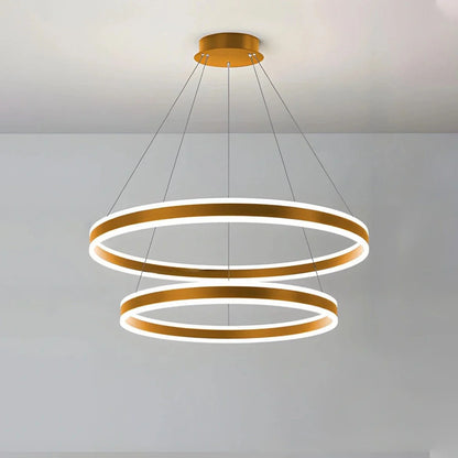 Eloer Circle Layered Living Room Chandelier